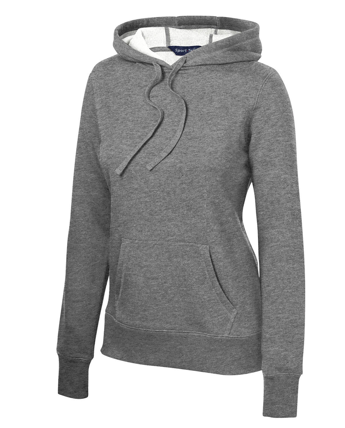 Sport-Tek LST254 Women's Pullover Hooded Sweatshirt - Vintage Heather Grey