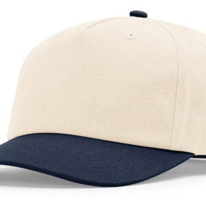 Richardson 356 5-Panel Relaxed Gramps - Cream/Navy-Front