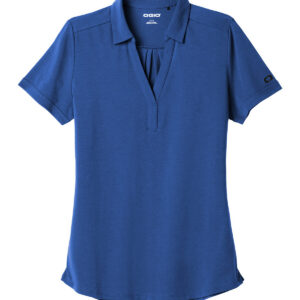 OGIO LOG138 Women's Limit Polo - Force Blue